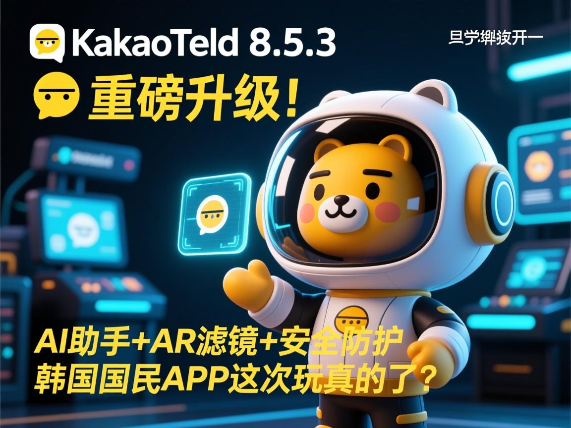 详细阅读:KakaoTalk 8.5.3 重磅升级!AI助手+AR滤镜+安全防护,韩国国民APP这次玩真的了? KakaoTalk 8.5.3 重磅升级!AI助手+AR滤镜+安全防护,韩国国民APP这次玩真的了?