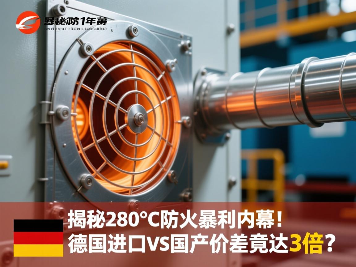 揭秘280℃防火阀暴利内幕!德国进口VS国产价差竟达3倍?
