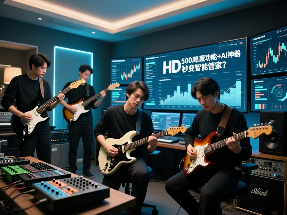 吉他手集体失眠!HD500X隐藏功能+AI神器竟让效果器秒变智能管家?