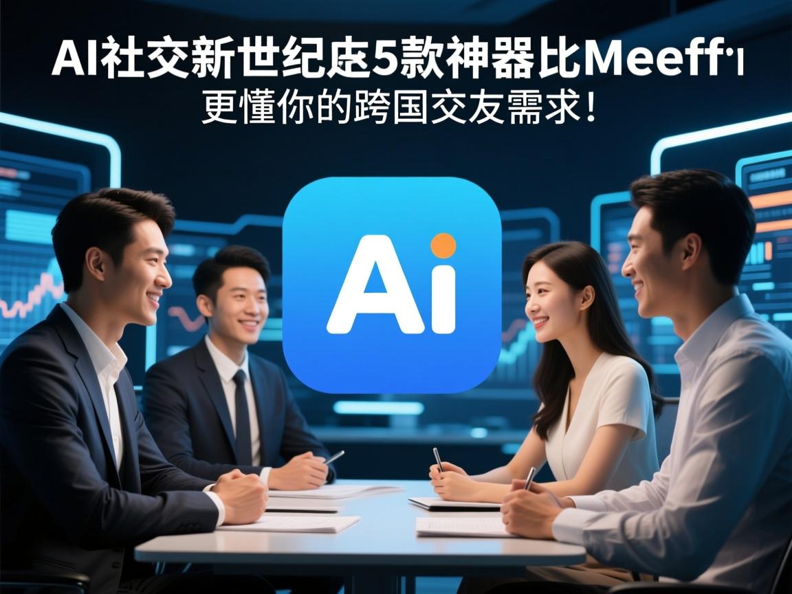 AI社交新纪元，这5款神器比Meeff更懂你的跨国交友需求！