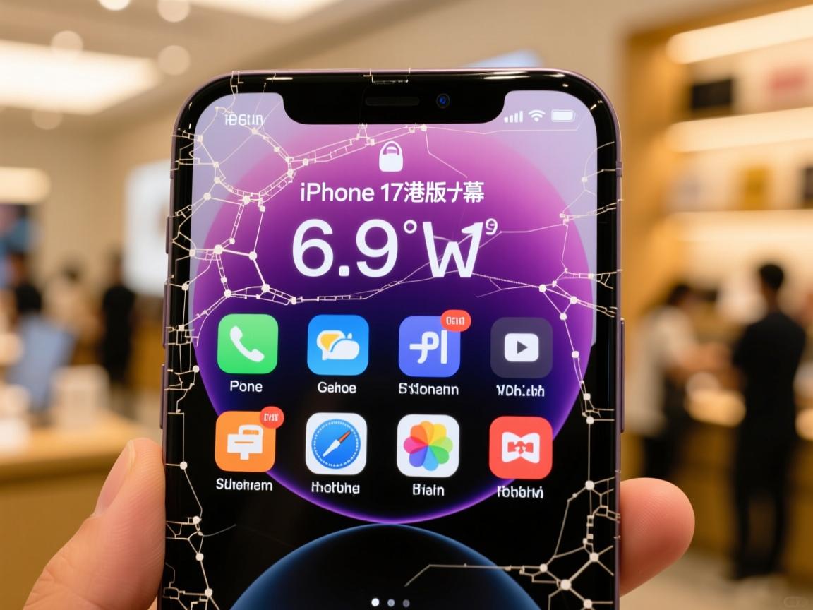 iPhone 17港版屏幕曝光!6.9吋巨幕颠覆认知,港版独享配置引发抢购潮
