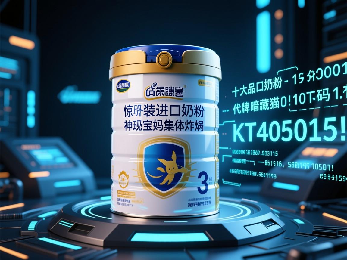 原装进口奶粉惊现神秘代码KT405015!十大品牌暗藏猫腻,宝妈集体炸锅