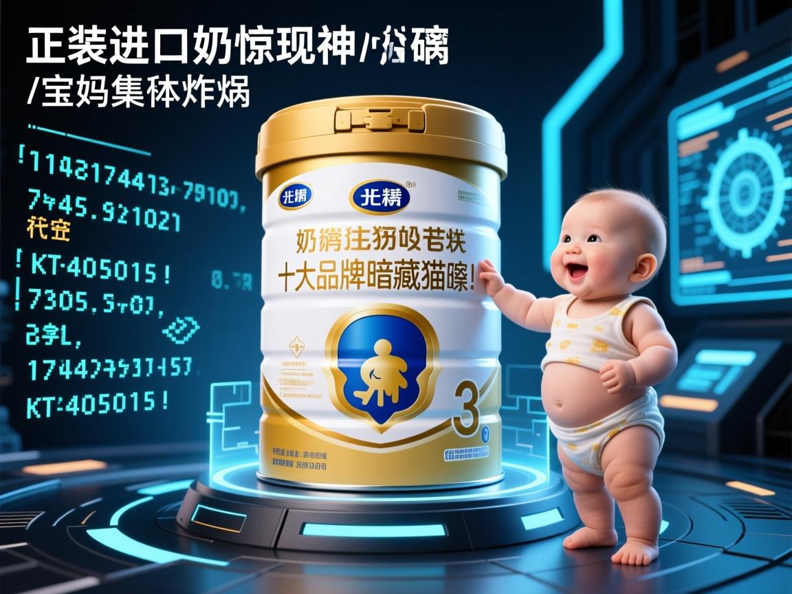 原装进口奶粉惊现神秘代码KT405015!十大品牌暗藏猫腻,宝妈集体炸锅