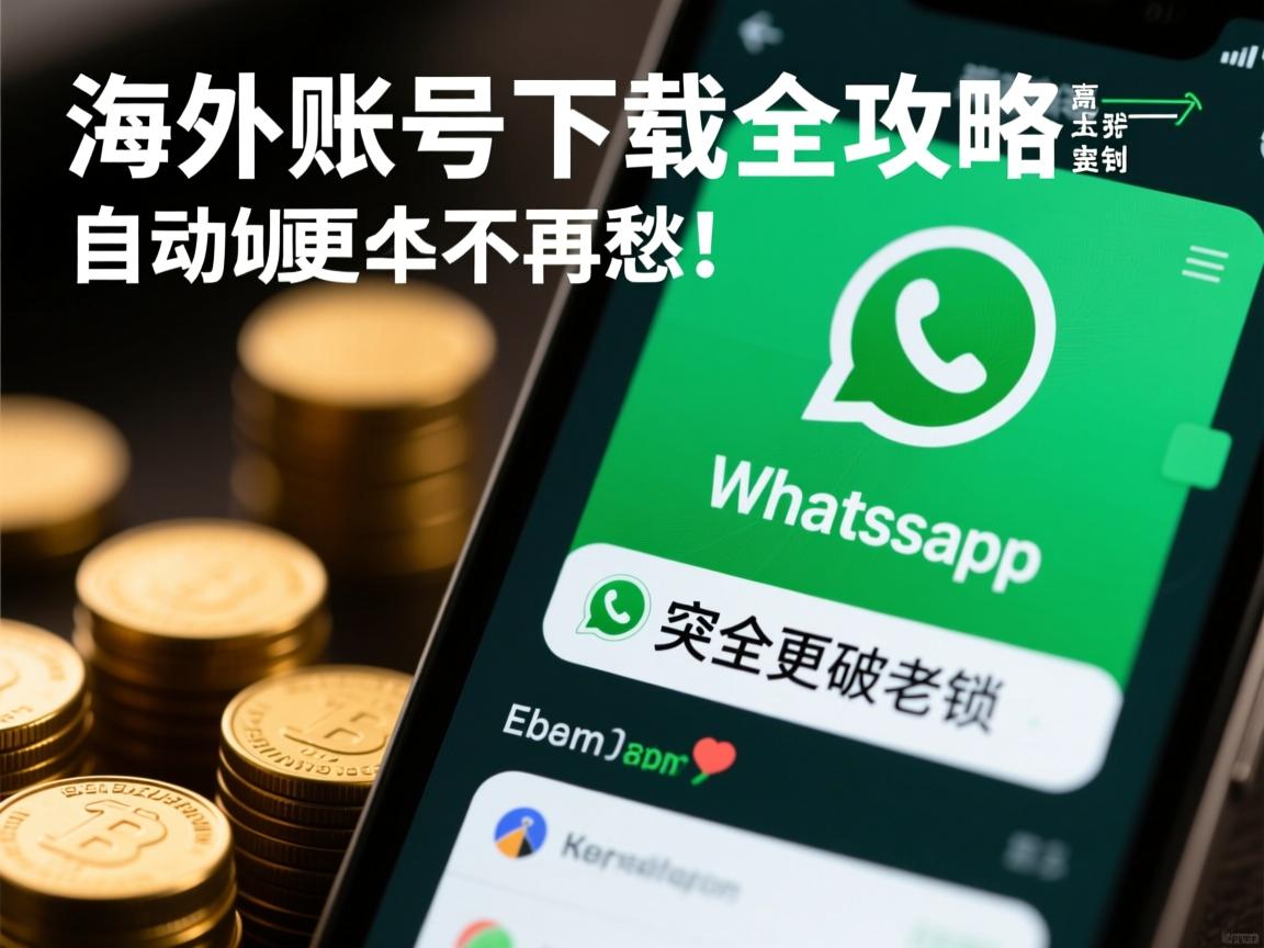 海外账号下载全攻略，突破封锁，WhatsApp自动更新不再愁！