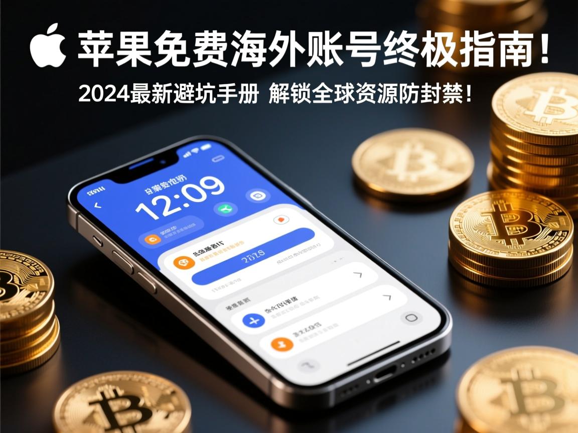 苹果手机免费海外账号终极指南,2024最新避坑手册,解锁全球资源防封禁!