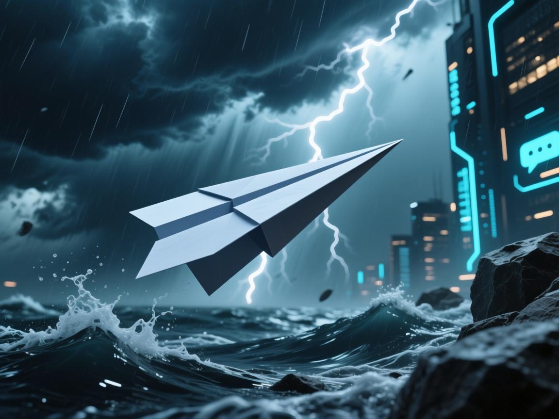 纸飞机失联风暴,你的消息为何石沉大海?真相远比想象复杂!