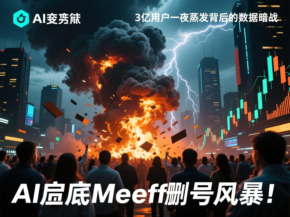 AI起底Meeff删号风暴!3亿用户一夜蒸发背后的数据暗战