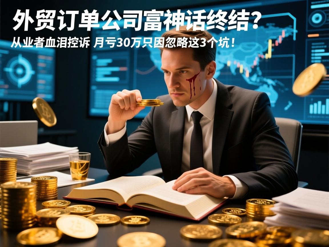 外贸订单公司暴富神话终结?从业者血泪控诉,月亏30万只因忽略这3个坑!