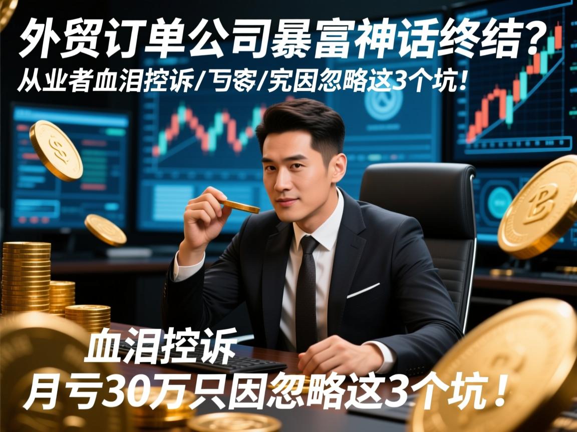 外贸订单公司暴富神话终结?从业者血泪控诉,月亏30万只因忽略这3个坑!