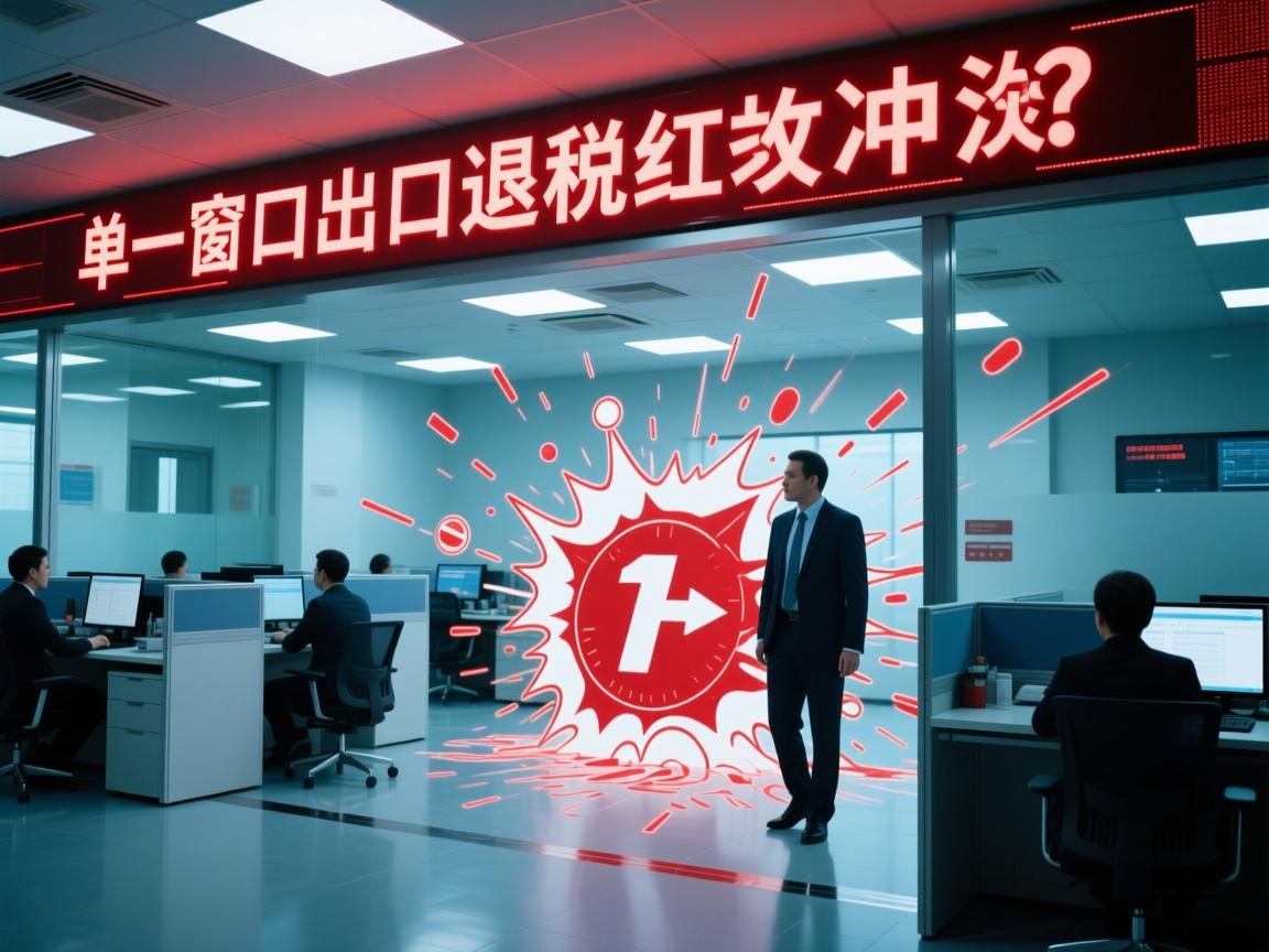 单一窗口出口退税红冲,外贸企业的财务噩梦还是救命稻草?操作失误竟让百万退税打水漂!