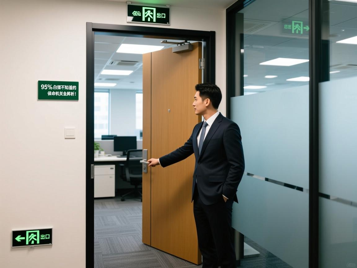 公司应急出口的门怎么开?95%白领不知道的保命机关全解析!