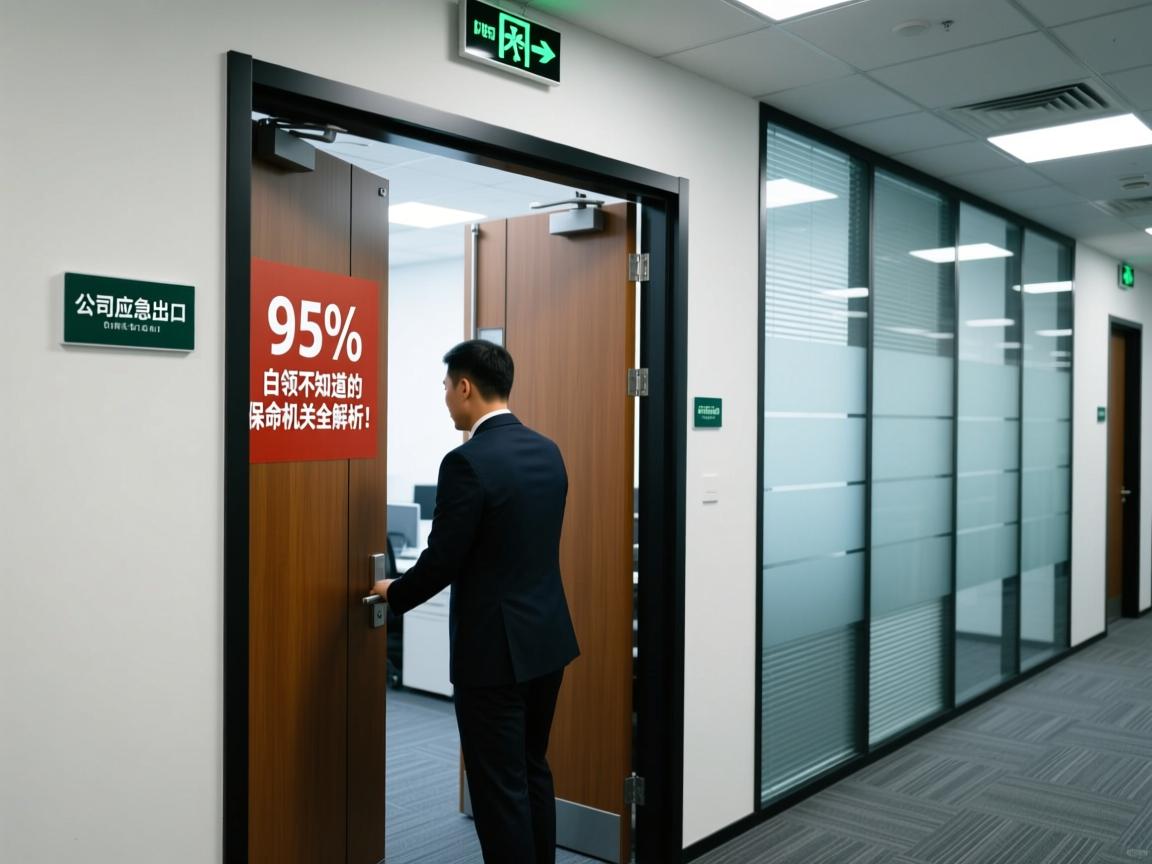 公司应急出口的门怎么开?95%白领不知道的保命机关全解析!