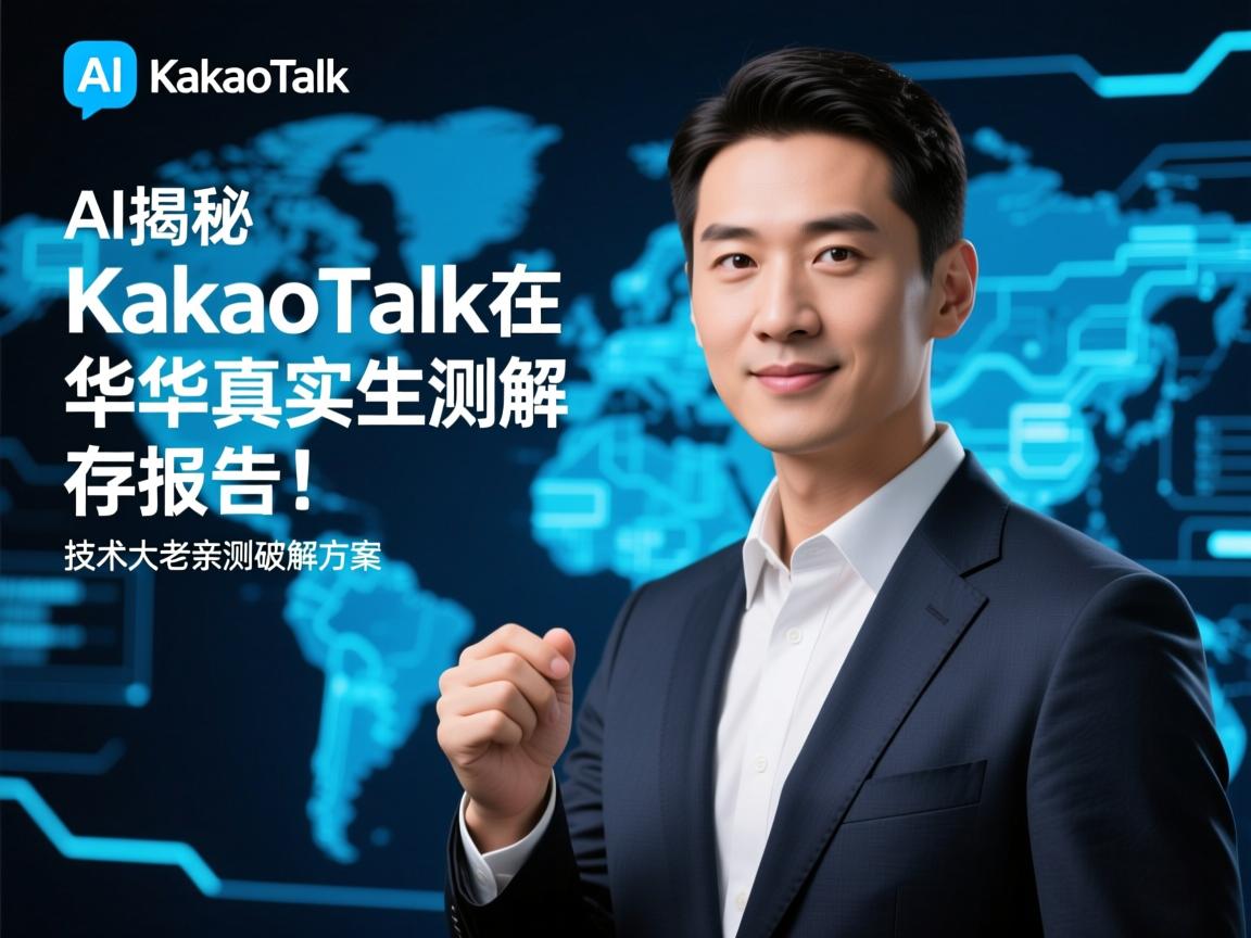 AI揭秘,KakaoTalk在华真实生存报告!技术大牛亲测破解方案