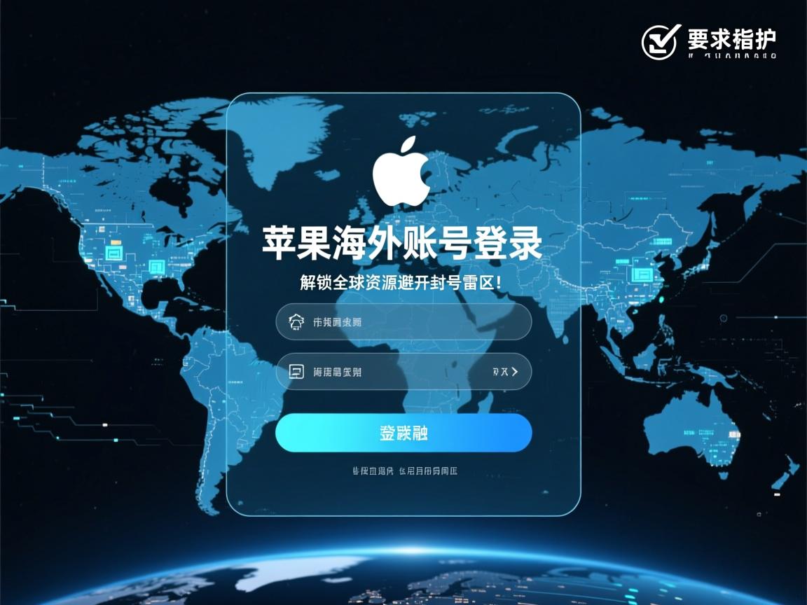 苹果海外账号登录终极指南,解锁全球资源,避开封号雷区!