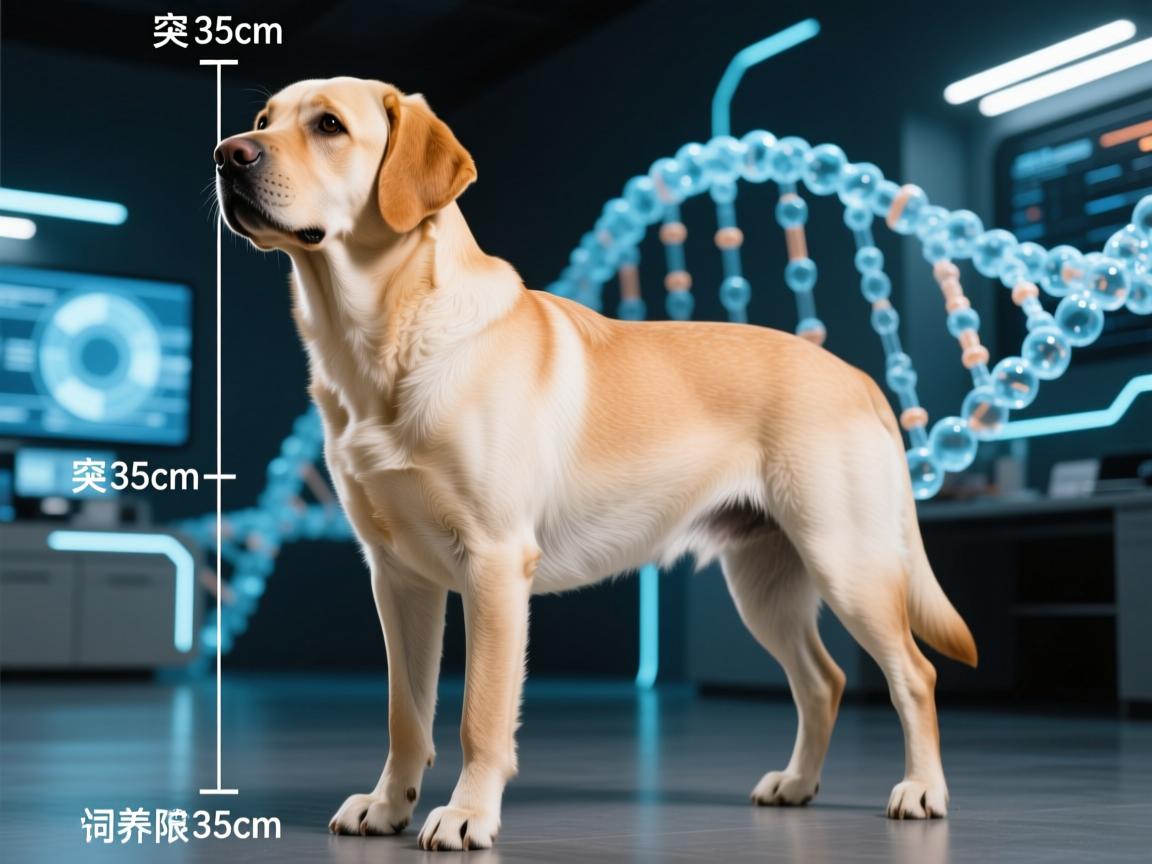 拉布拉多犬变种35饲养指南,突破35cm身高极限的基因奇迹!