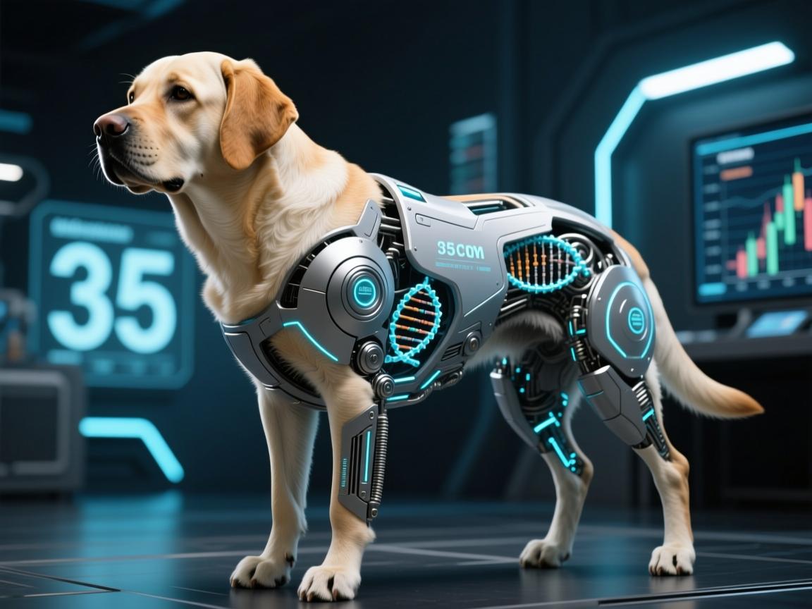 拉布拉多35型,基因改造犬突破35cm魔咒?真相令人震惊!