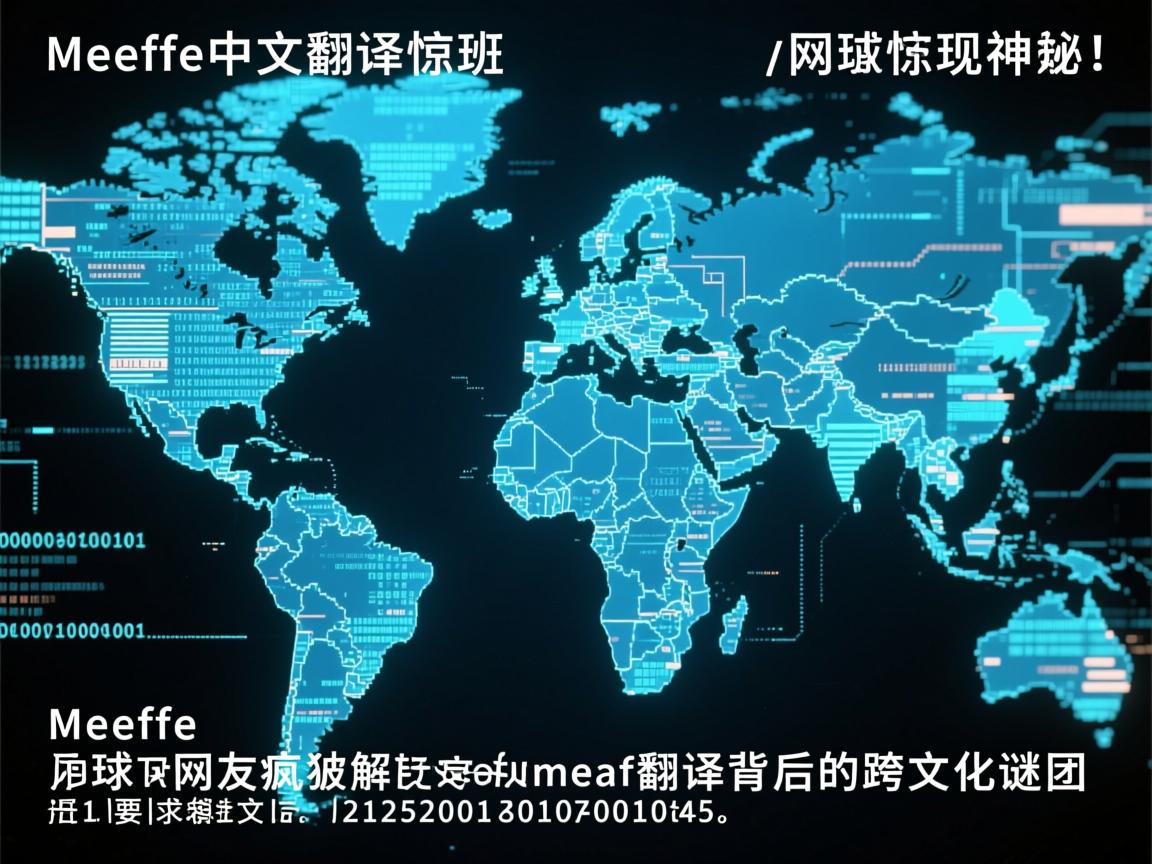 Meeffe中文翻译惊现神秘代码!全球网友疯狂破解meaf翻译背后的跨文化谜团