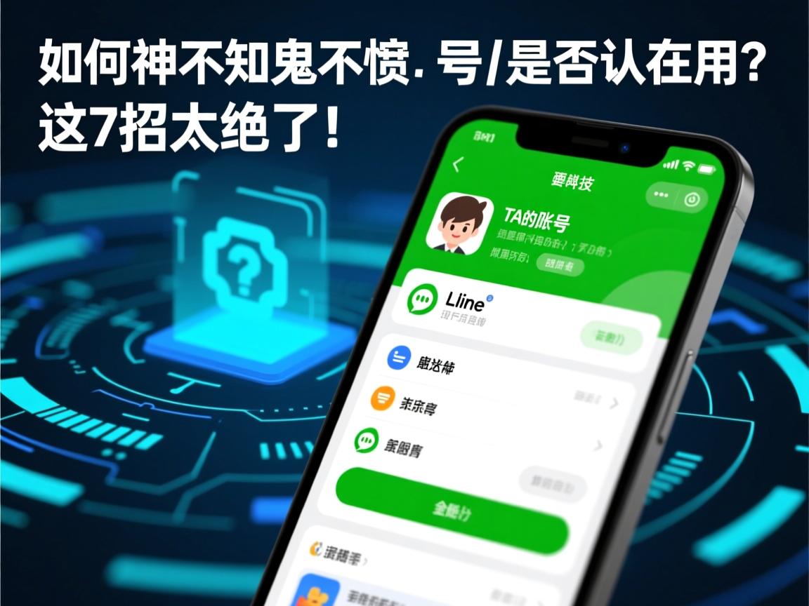 如何神不知鬼不觉,确认TA的Line账号是否还在用?这7招太绝了!