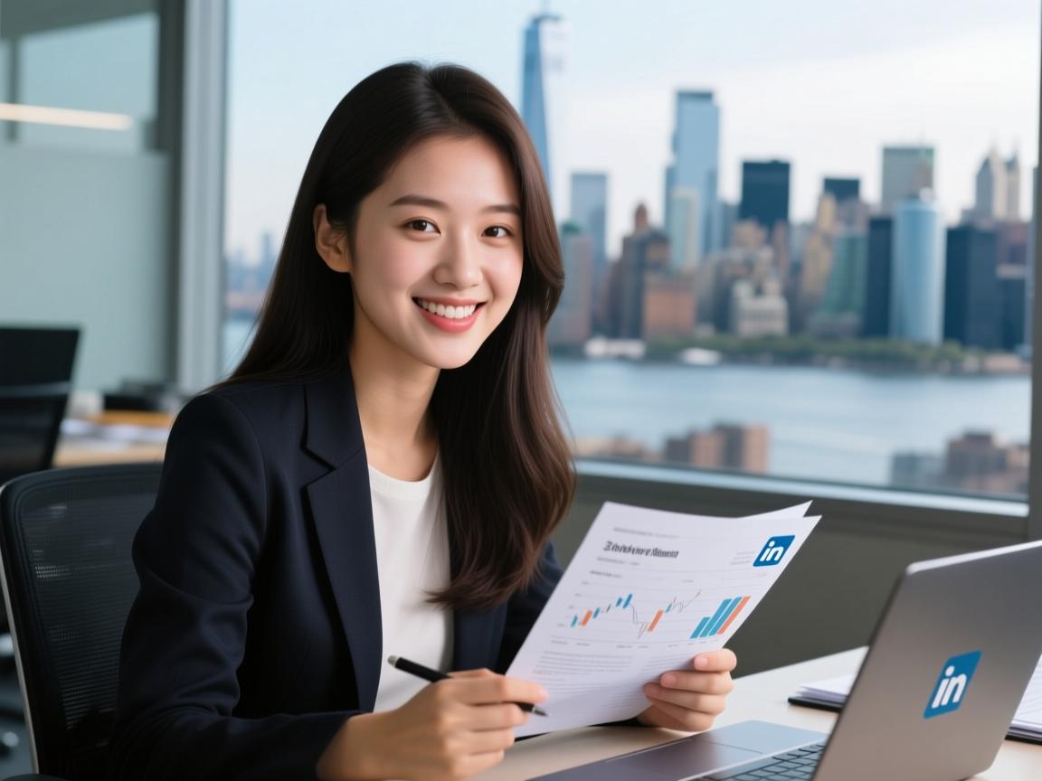 安卓装LinkedIn的隐藏福利!三线小城女生靠它拿下纽约offer