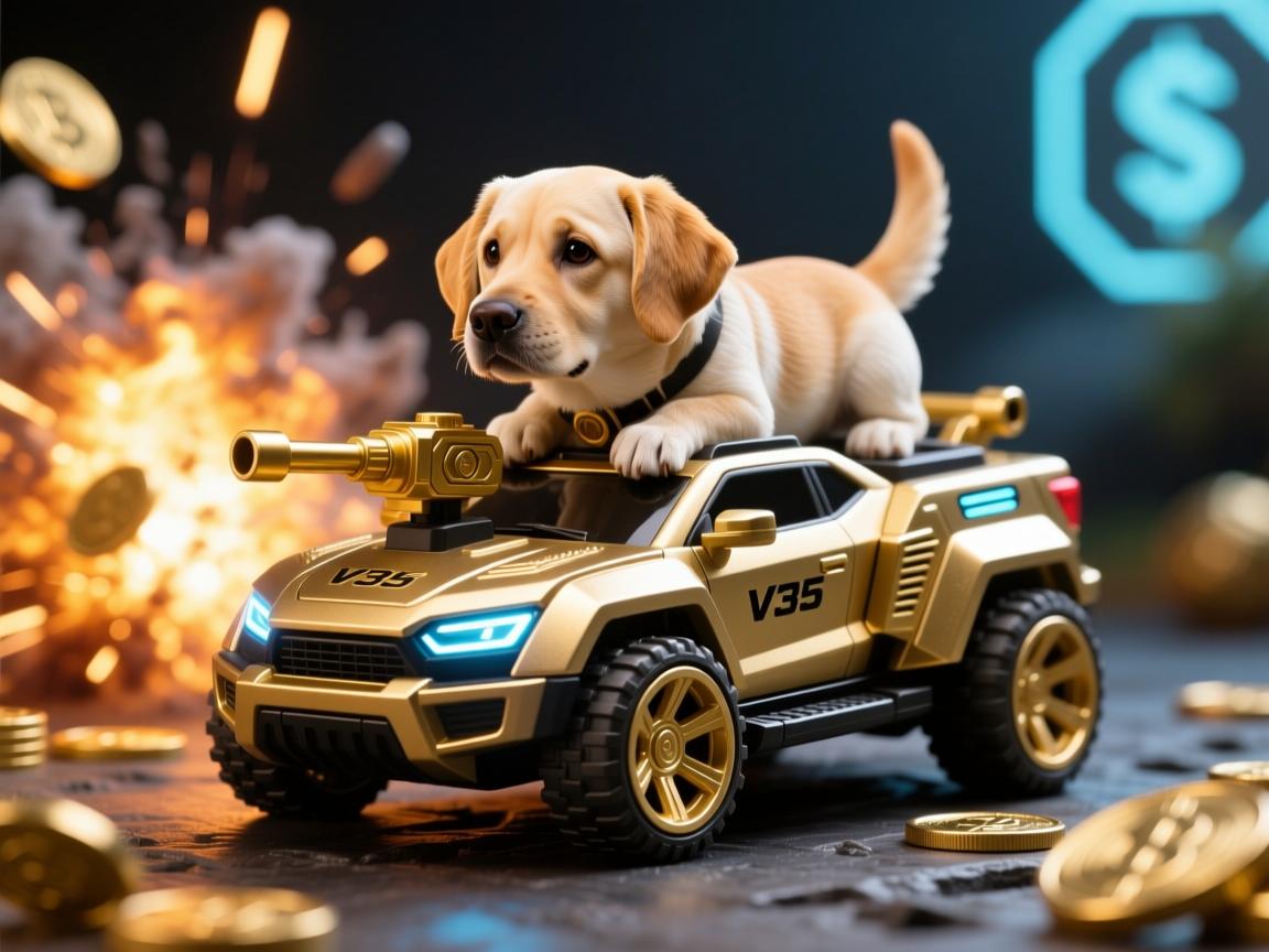 袖珍战车还是天价玩具?拉布拉多变种V35引爆宠物圈风暴!