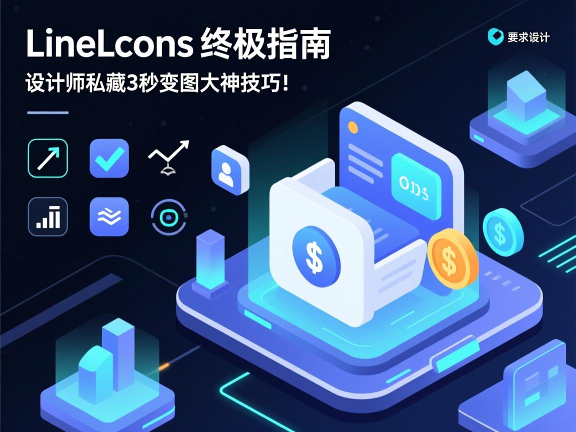 LineIcons终极指南,设计师私藏的3秒变图标大神技巧!