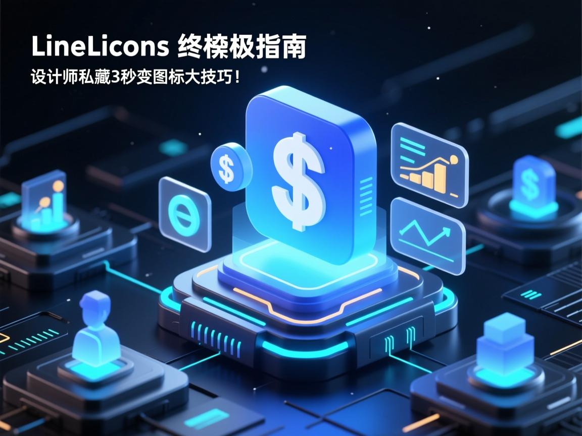 LineIcons终极指南,设计师私藏的3秒变图标大神技巧!