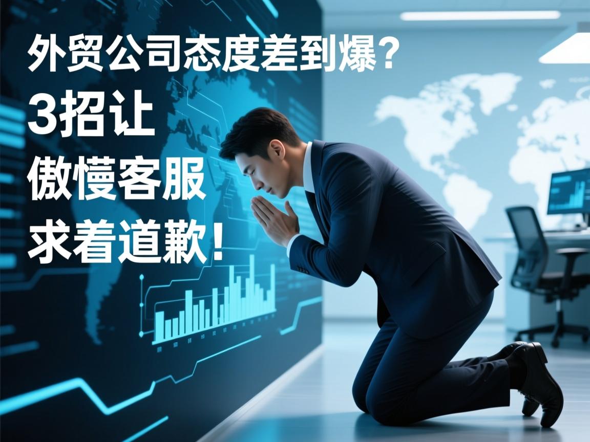 外贸公司态度差到爆?3招让傲慢客服跪着道歉!