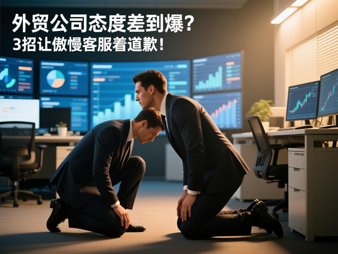 外贸公司态度差到爆?3招让傲慢客服跪着道歉!