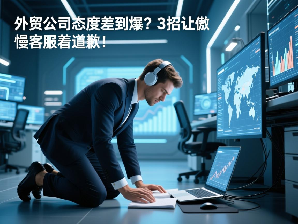 外贸公司态度差到爆?3招让傲慢客服跪着道歉!