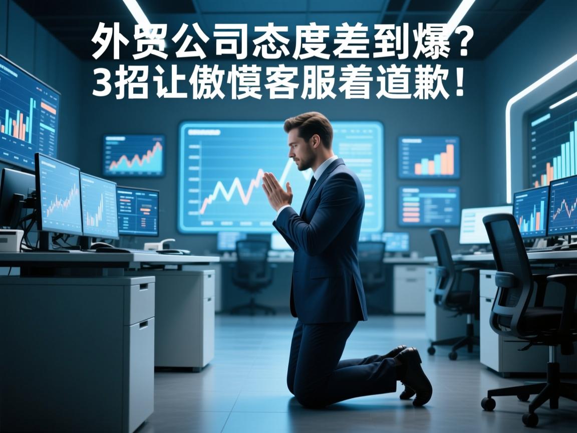 外贸公司态度差到爆?3招让傲慢客服跪着道歉!