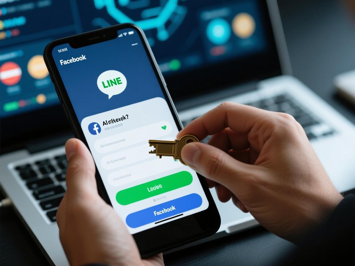 AI时代跨国社交密钥失效?手把手破解LINE用Facebook登录的终极困局!