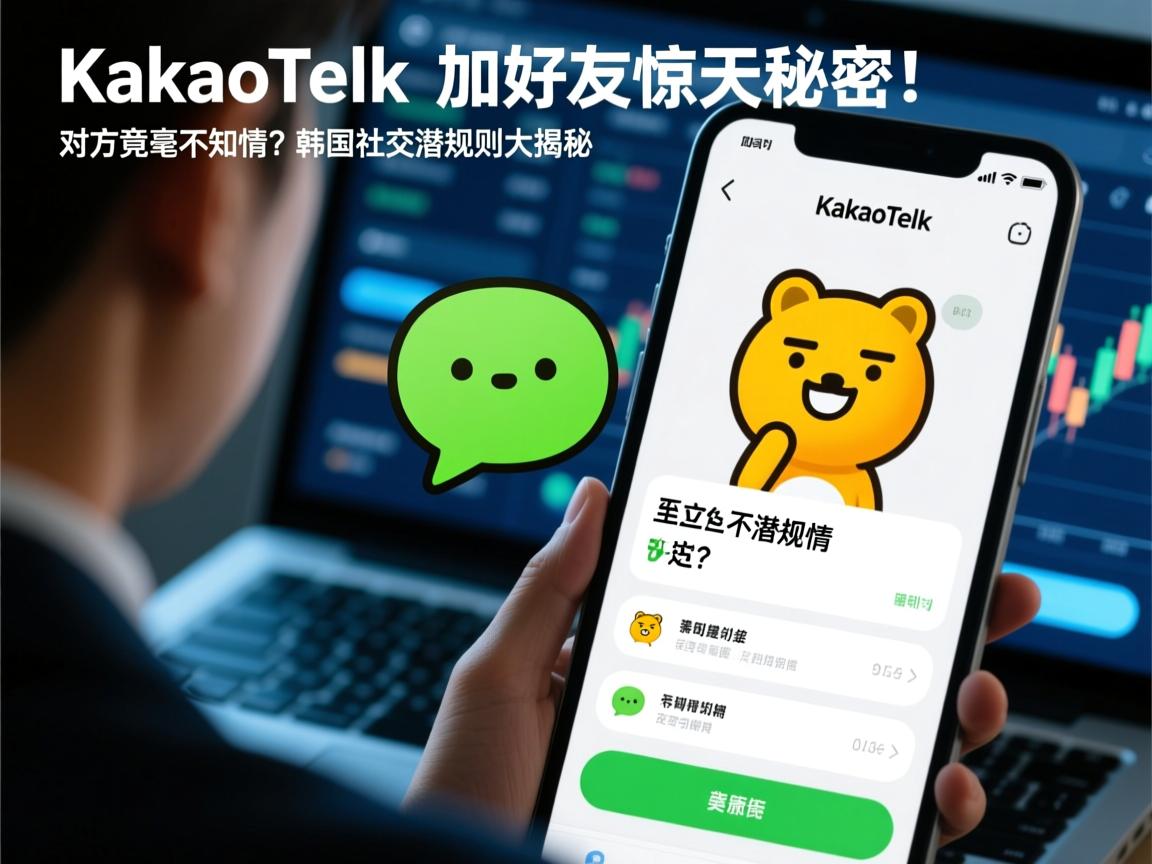 KakaoTalk加好友惊天秘密!对方竟毫不知情?韩国社交潜规则大揭秘