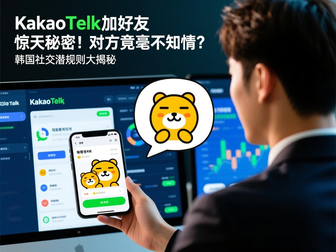 KakaoTalk加好友惊天秘密!对方竟毫不知情?韩国社交潜规则大揭秘
