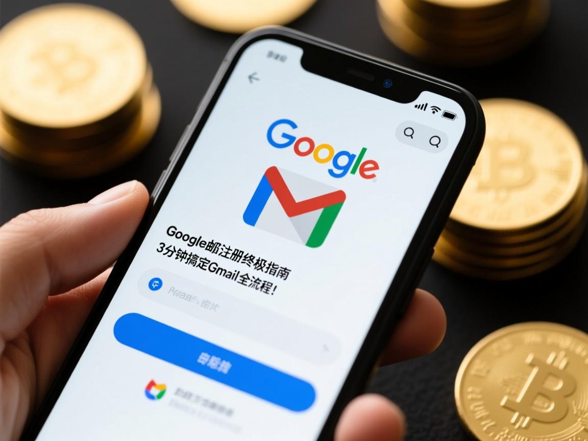 手机端谷歌邮箱注册终极指南,3分钟搞定Gmail全流程!
