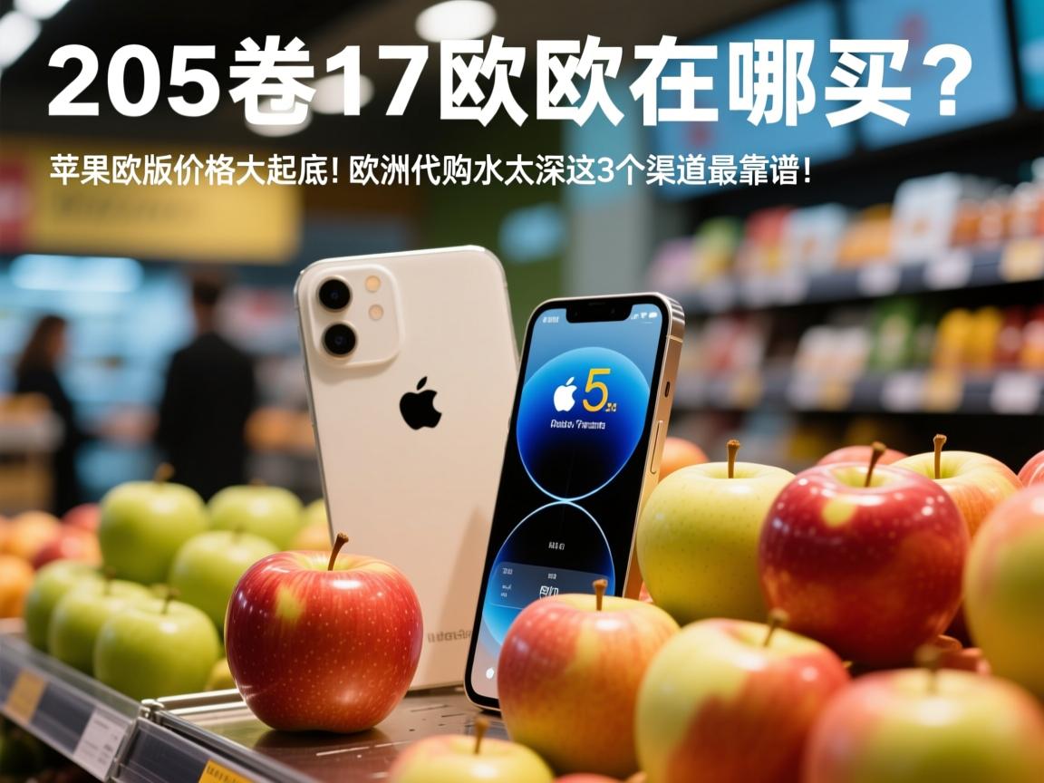 205苹果17欧版在哪里买?苹果欧版价格大起底!欧洲代购水太深,这3个渠道最靠谱!