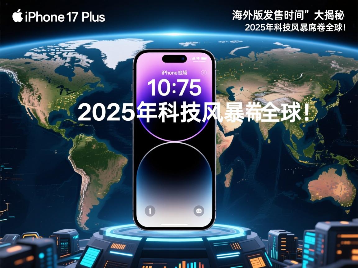 iPhone 17 Plus海外版发售时间大揭秘,2025年科技风暴席卷全球!