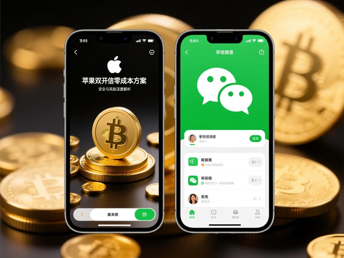 苹果手机双开微信零成本方案,安全与风险深度解析