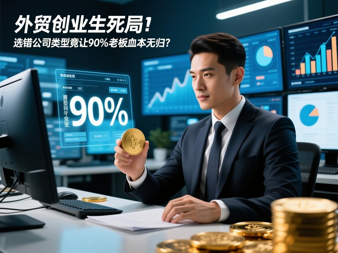 外贸创业生死局!选错公司类型竟让90%老板血本无归?