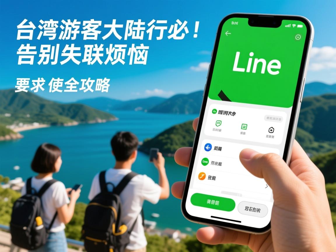 台湾游客大陆行必备!Line使用全攻略,告别失联烦恼