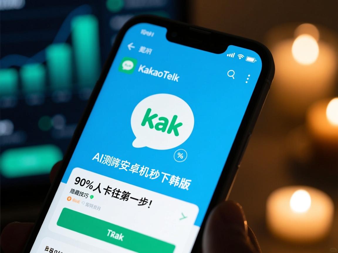 AI实测,安卓机秒下韩版KakaoTalk的隐藏技巧,90%人卡在第一步!