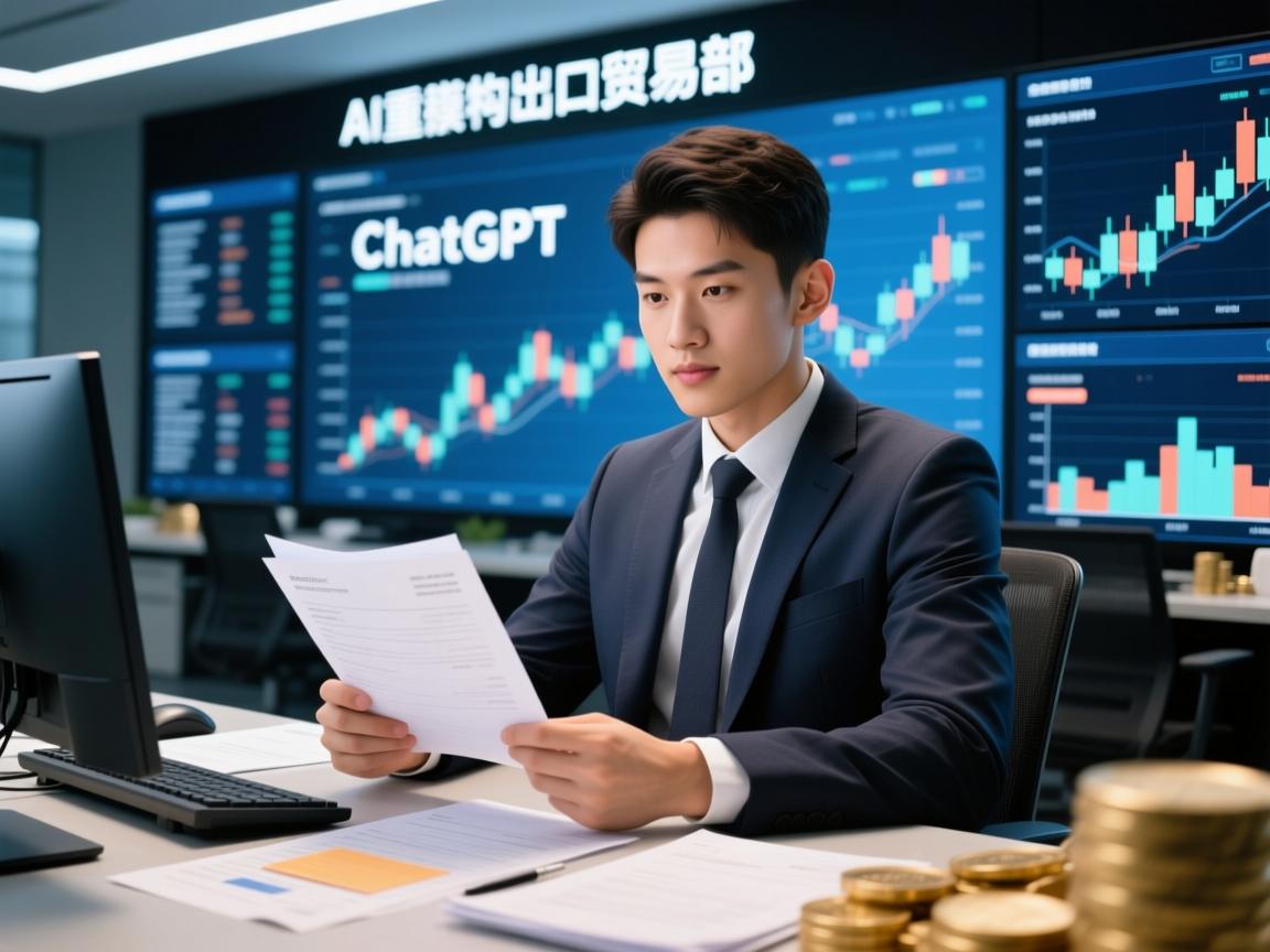 AI重构出口贸易部,90后操盘手用ChatGPT拿下千万订单,传统模式彻底崩塌?