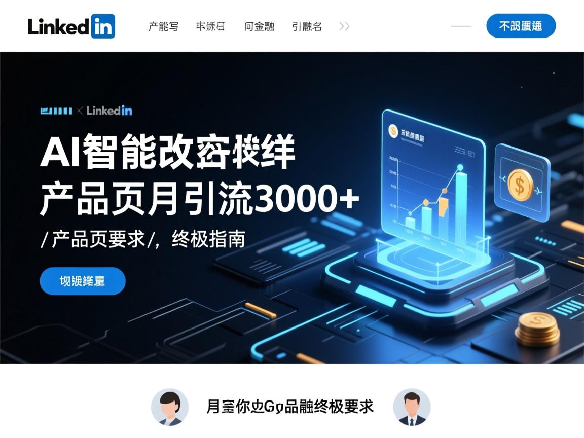 AI智能改写!LinkedIn产品页月引流3000+的终极指南