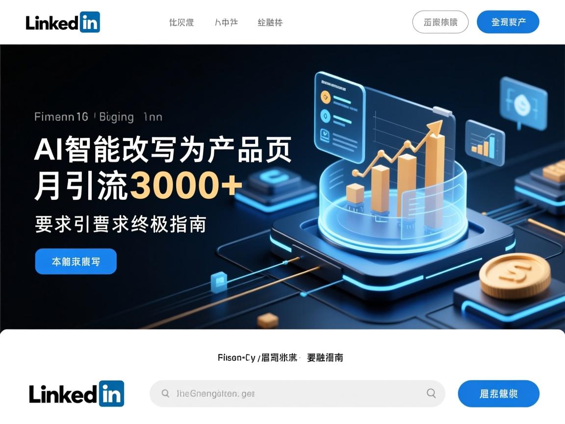 AI智能改写!LinkedIn产品页月引流3000+的终极指南