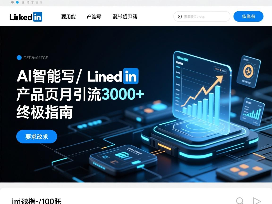 AI智能改写!LinkedIn产品页月引流3000+的终极指南