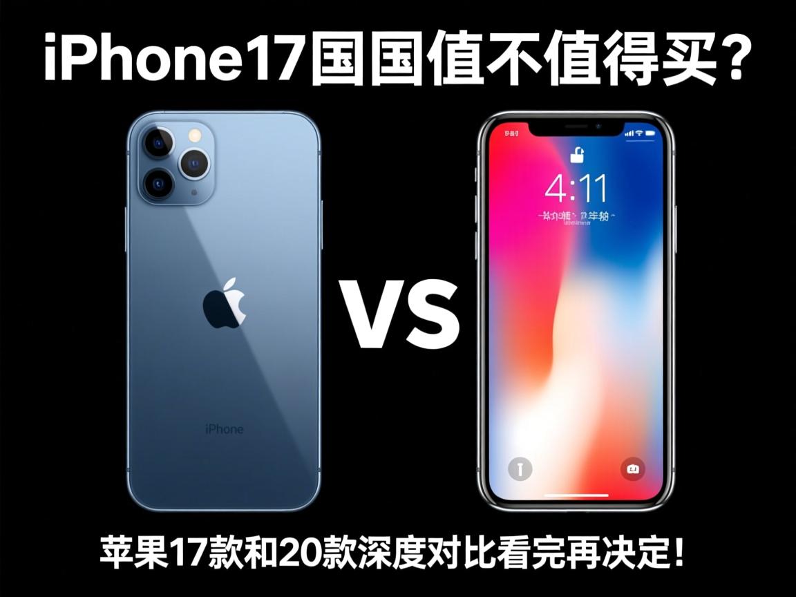 iPhone 17国行值不值得买?苹果17款和20款深度对比,看完再决定!