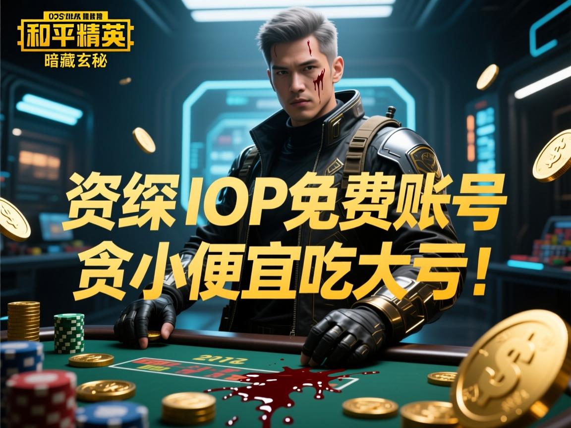 和平精英IOS免费账号暗藏玄机!资深玩家血泪警告,贪小便宜吃大亏!