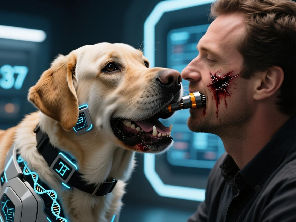 拉布拉多变种37,基因编辑犬咬伤主人,是未来伴侣还是定时炸弹?