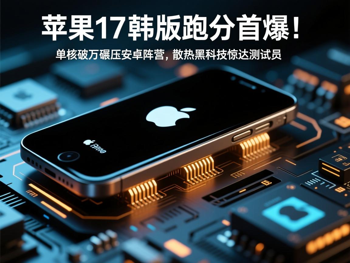 苹果17韩版跑分首曝!单核破万碾压安卓阵营,散热黑科技惊呆测试员