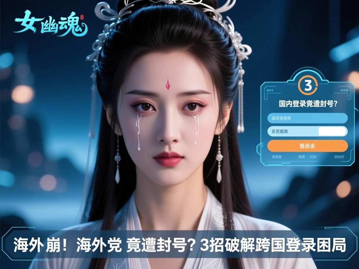 倩女幽魂海外党泪崩!国内登录竟遭封号?3招破解跨国登录困局