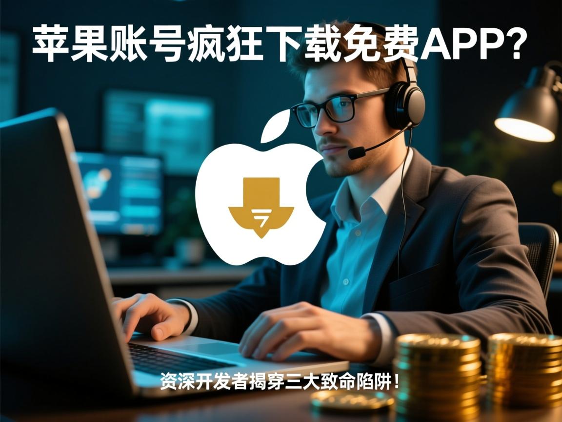 苹果账号疯狂下载免费APP?资深开发者揭穿三大致命陷阱!
